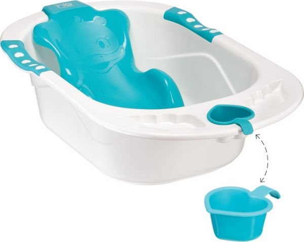 Ванночка для купания Happy Baby Comfort Blue с дефектом